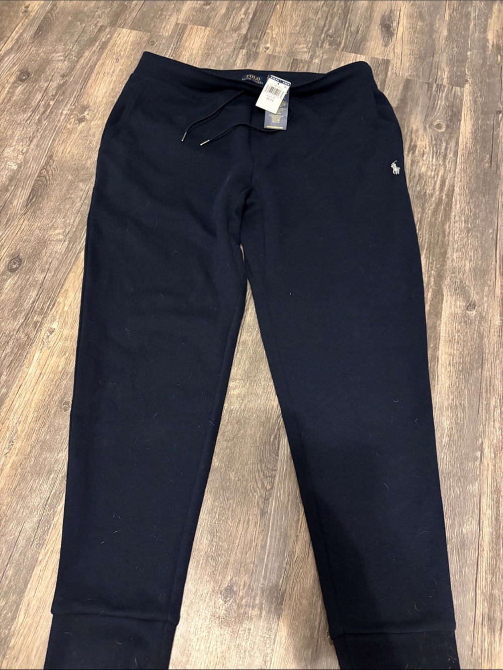 Polo by Ralph Lauren Navy Men's Sweatpants with Pony Logo